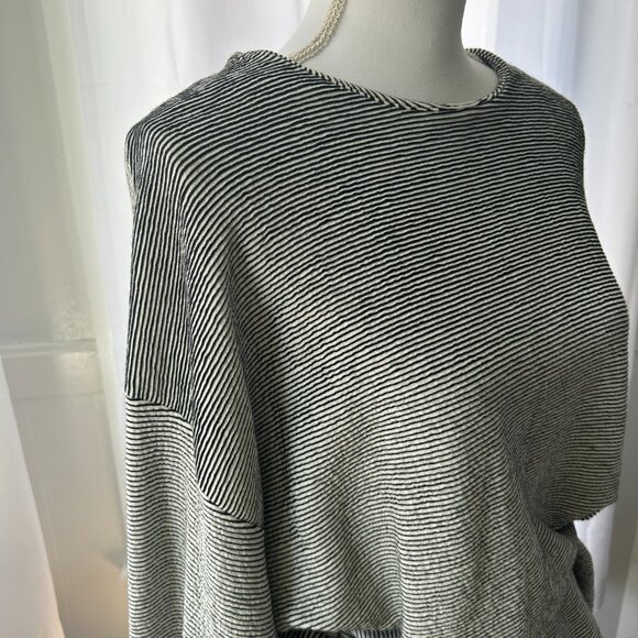 French Connection Striped Viscose Slouchy Top. - Picture 6 of 6